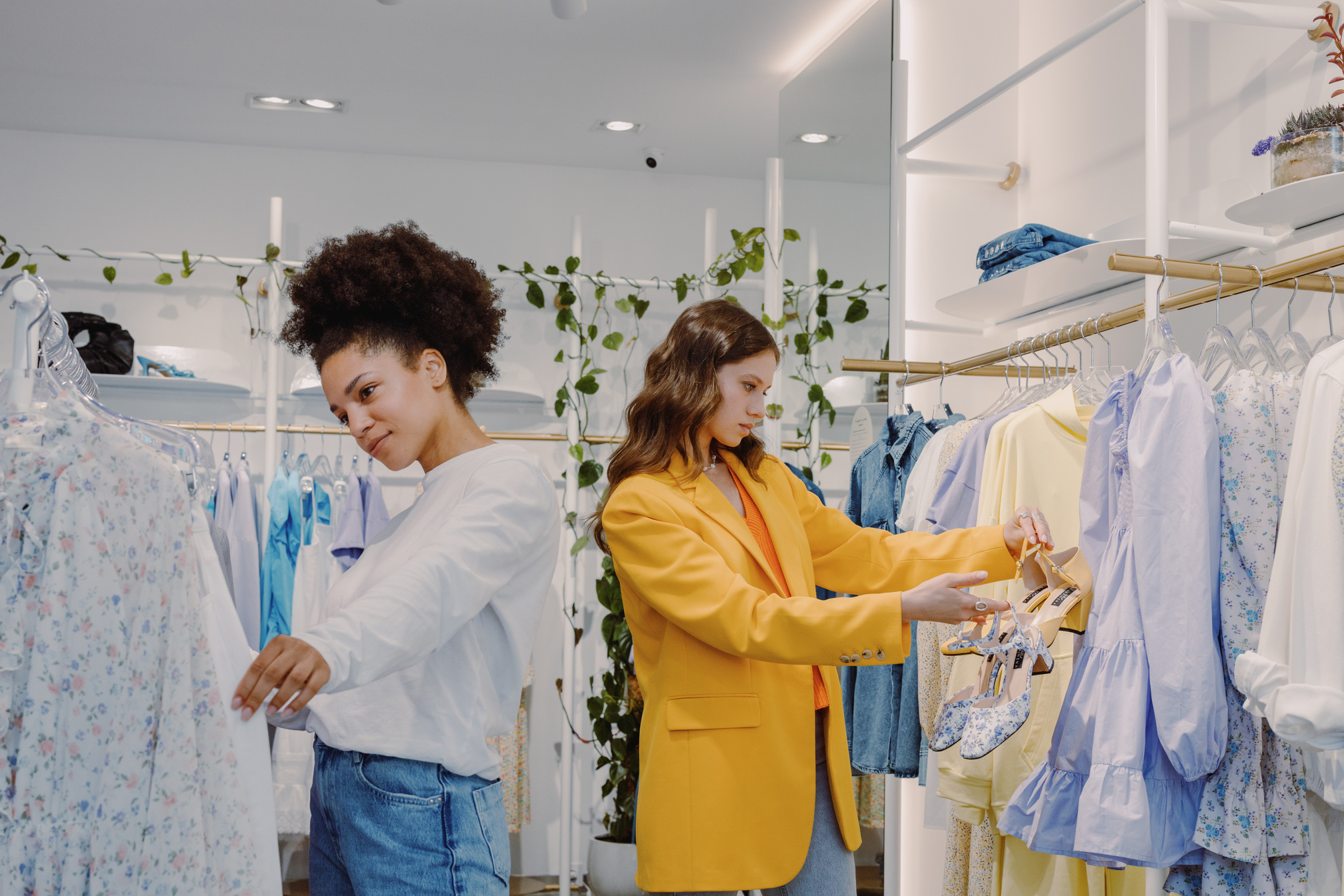 Women in a Clothing Store 